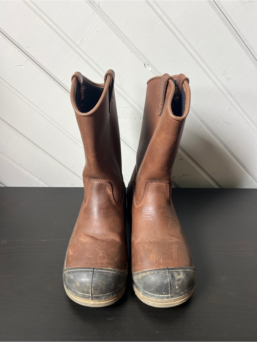 Rocky WorkSmart Composite Toe Met Guard Oil & Slip Resistant Work Boots Sz 10M